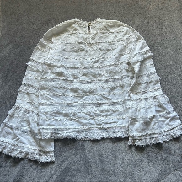 Ulla Johnson Grace Blouse in Blanc - Picture 6 of 8